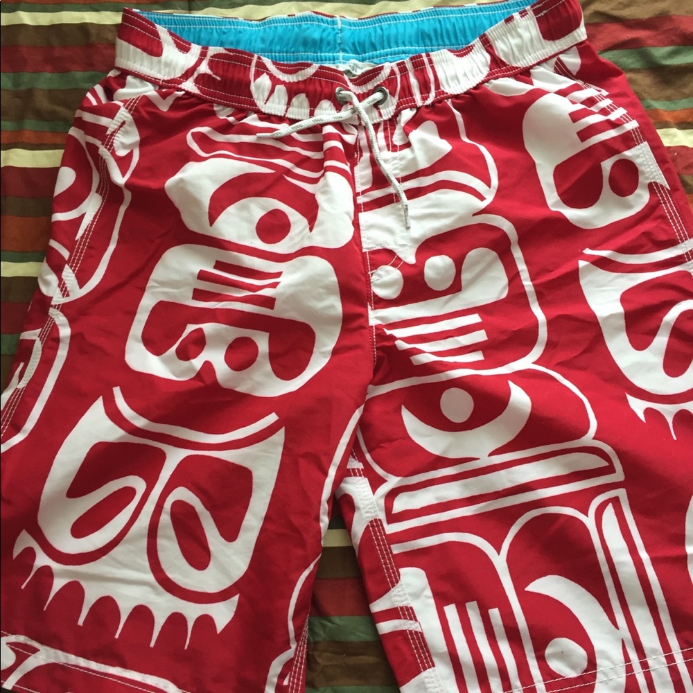 Like new Lands End Swim Trunks!